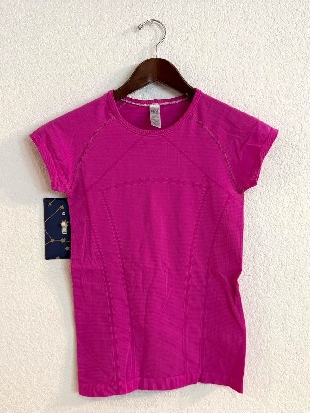 Ivivva by Lululemon Girls Shirt Barbie Pink Athletic Gym Size 12